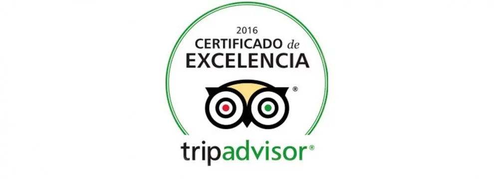 Certificado de Excelencia de Tripadvisor Certificado de Excelencia de Tripadvisor